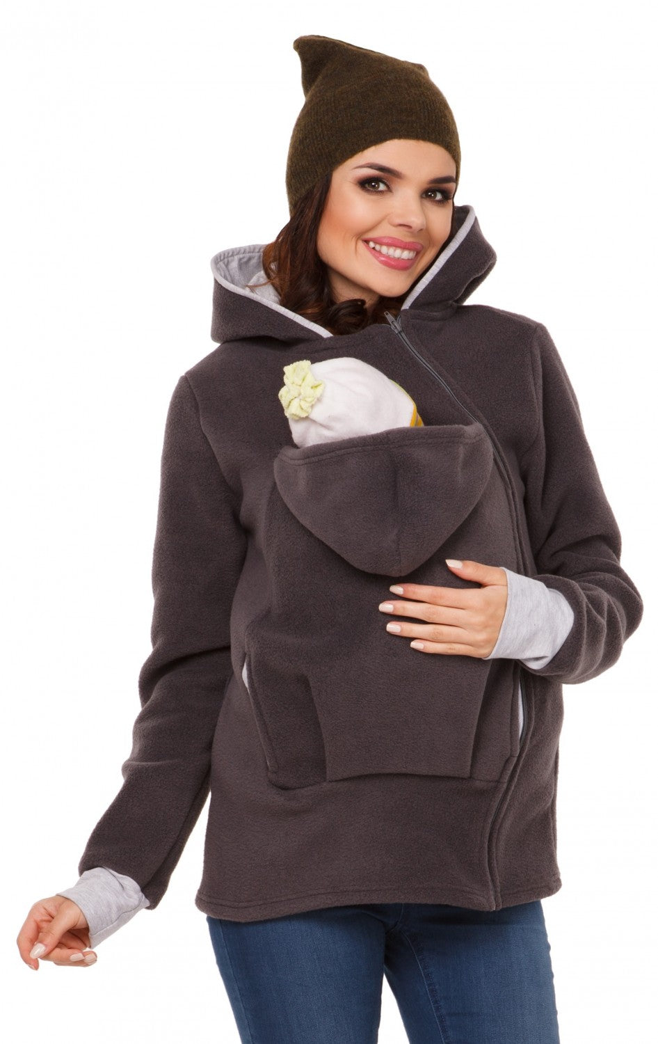 Maternity Hooded Baby Carrier
