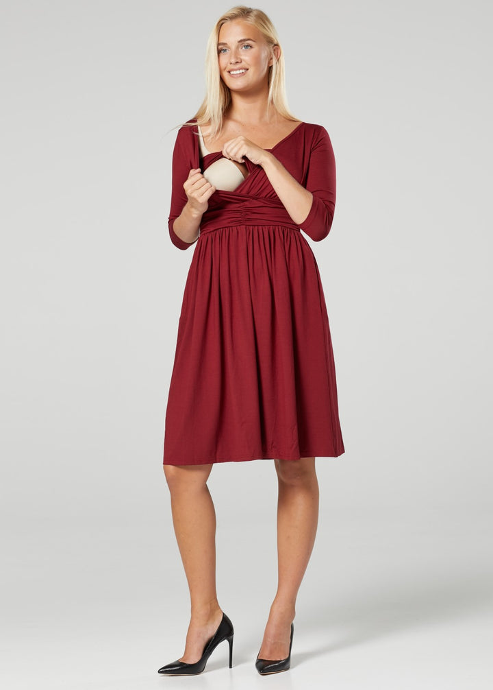 Maternity Nursing Empire Waist Dress