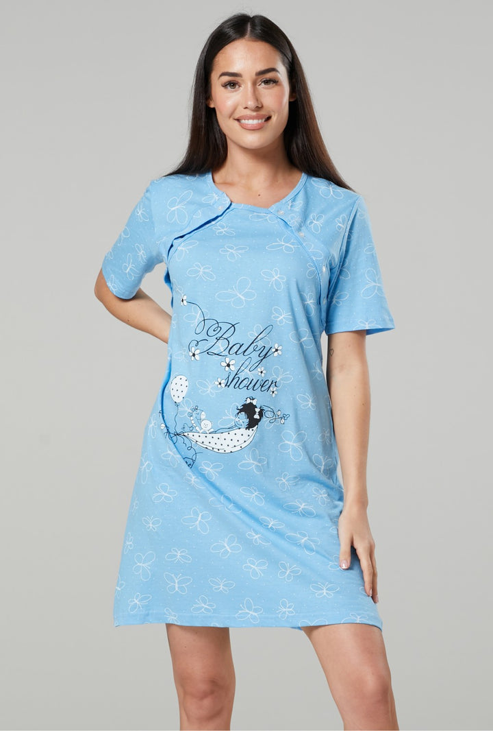 Breastfeeding Maternity Nightdress