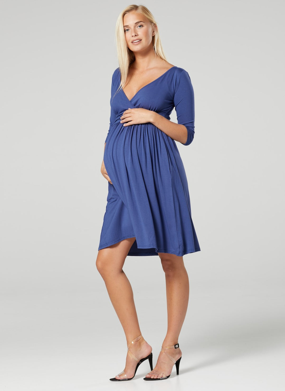 Maternity Nursing Empire Waist Dress