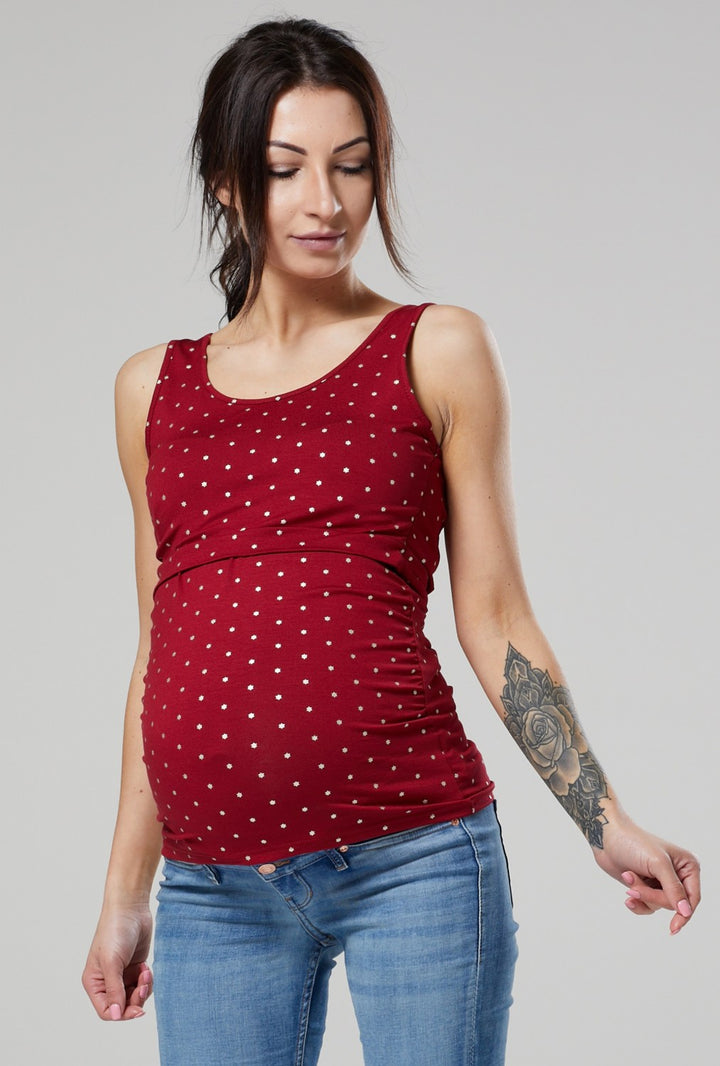 Nursing Double Layered Vest Top