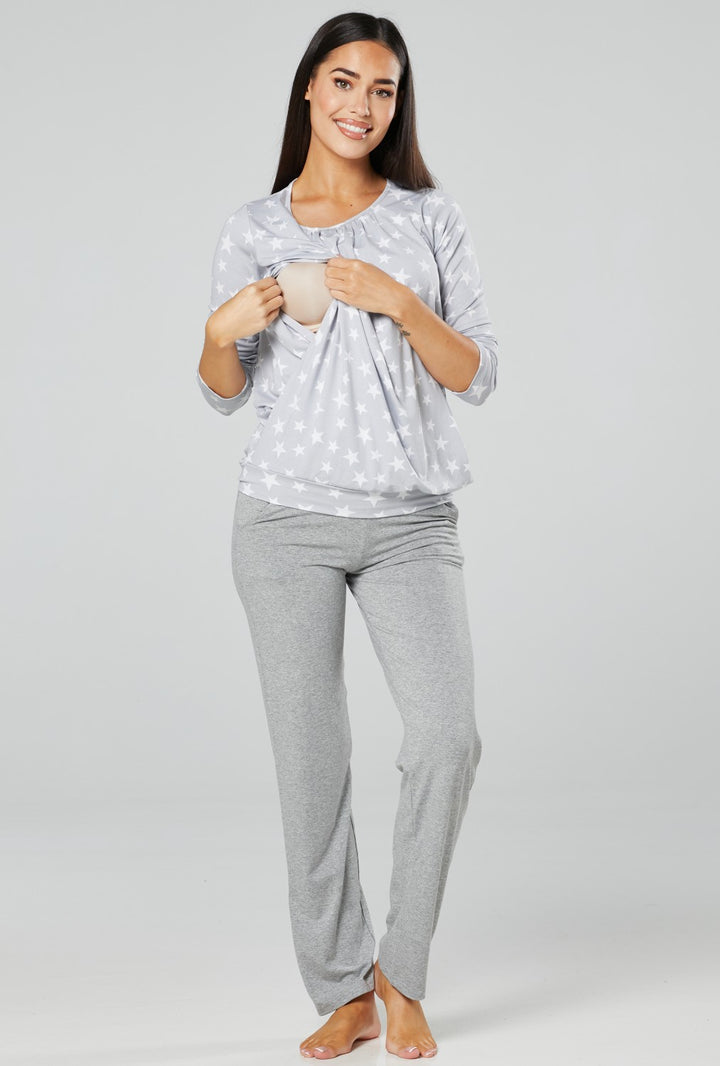 Loungewear Nursing Pyjamas Set