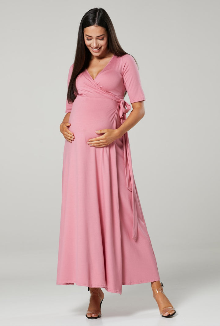 Maternity Breastfeeding Baby Shower Dress