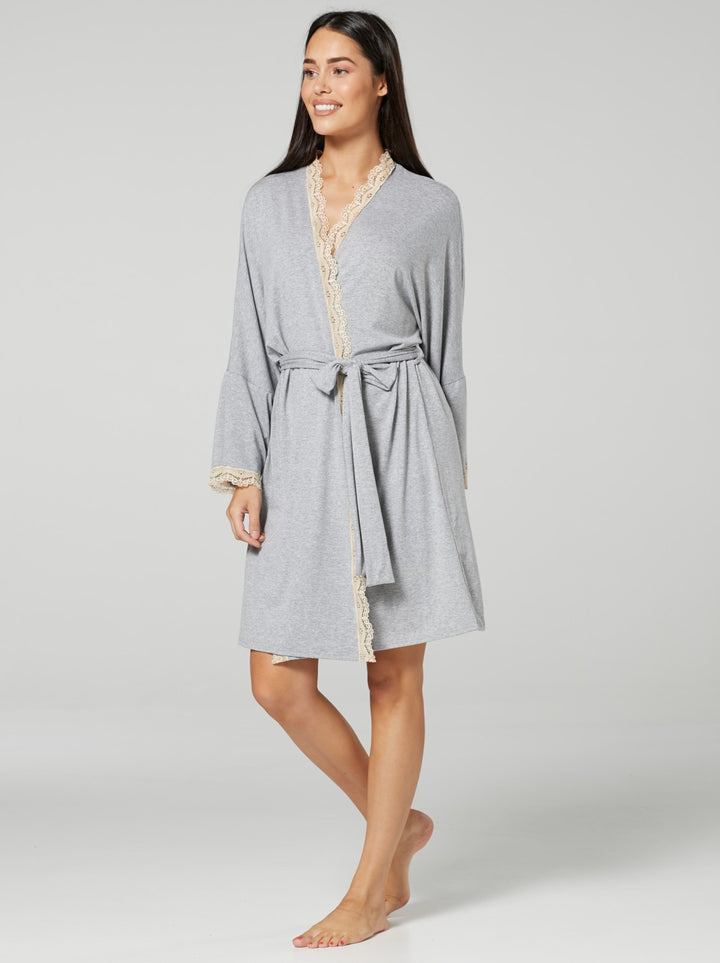 Maternity Printed Robe