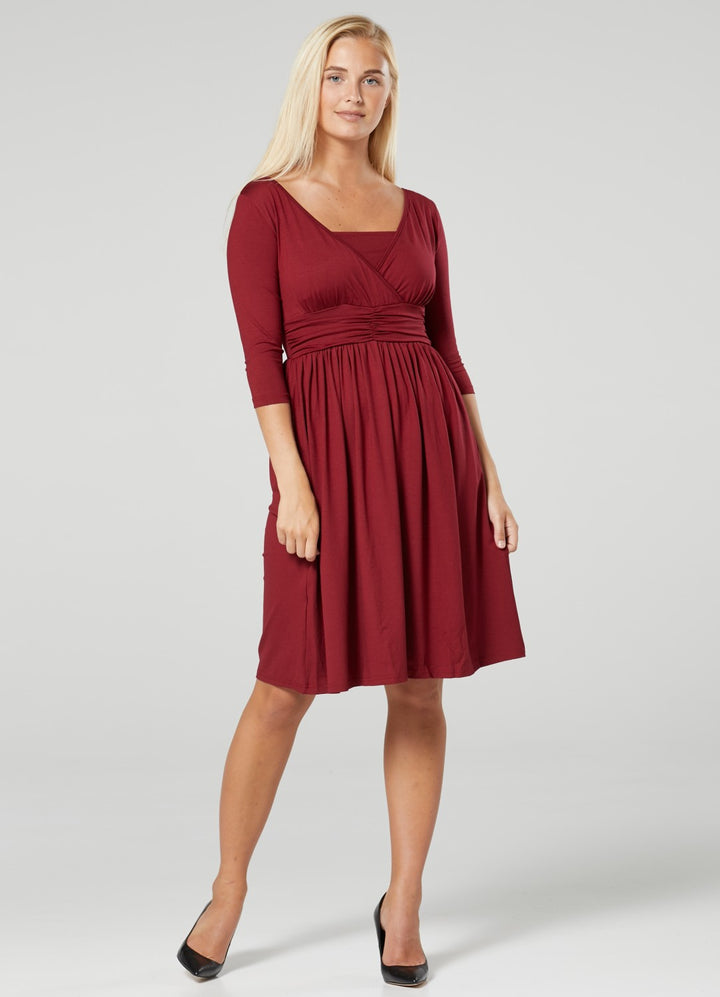 Maternity Nursing Empire Waist Dress