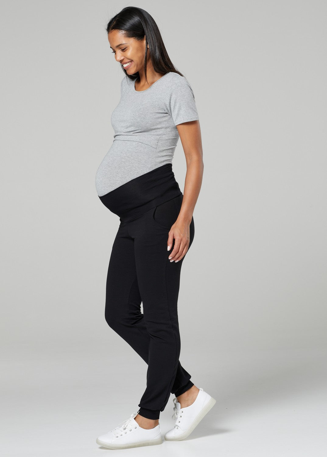 Maternity Overbump Pants Medium Length