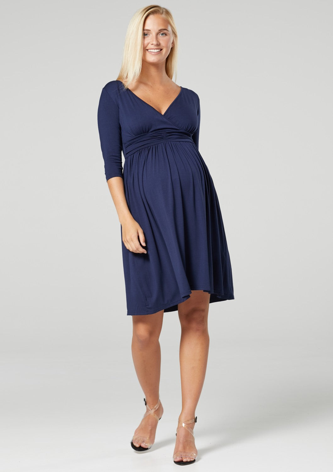 Maternity Nursing Empire Waist Dress