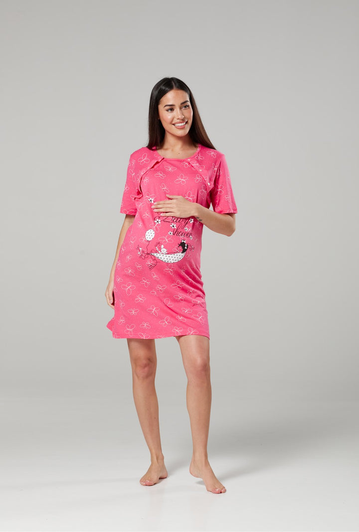 Breastfeeding Maternity Nightdress