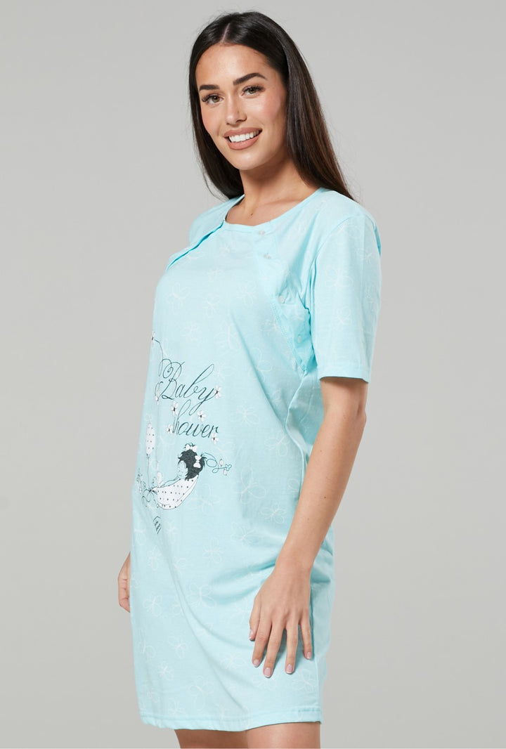 Breastfeeding Maternity Nightdress