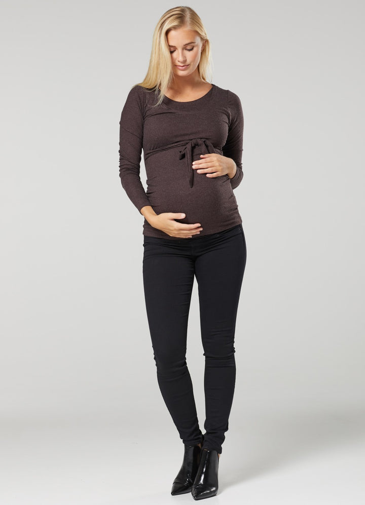 Maternity Nursing Bodycon Blouse