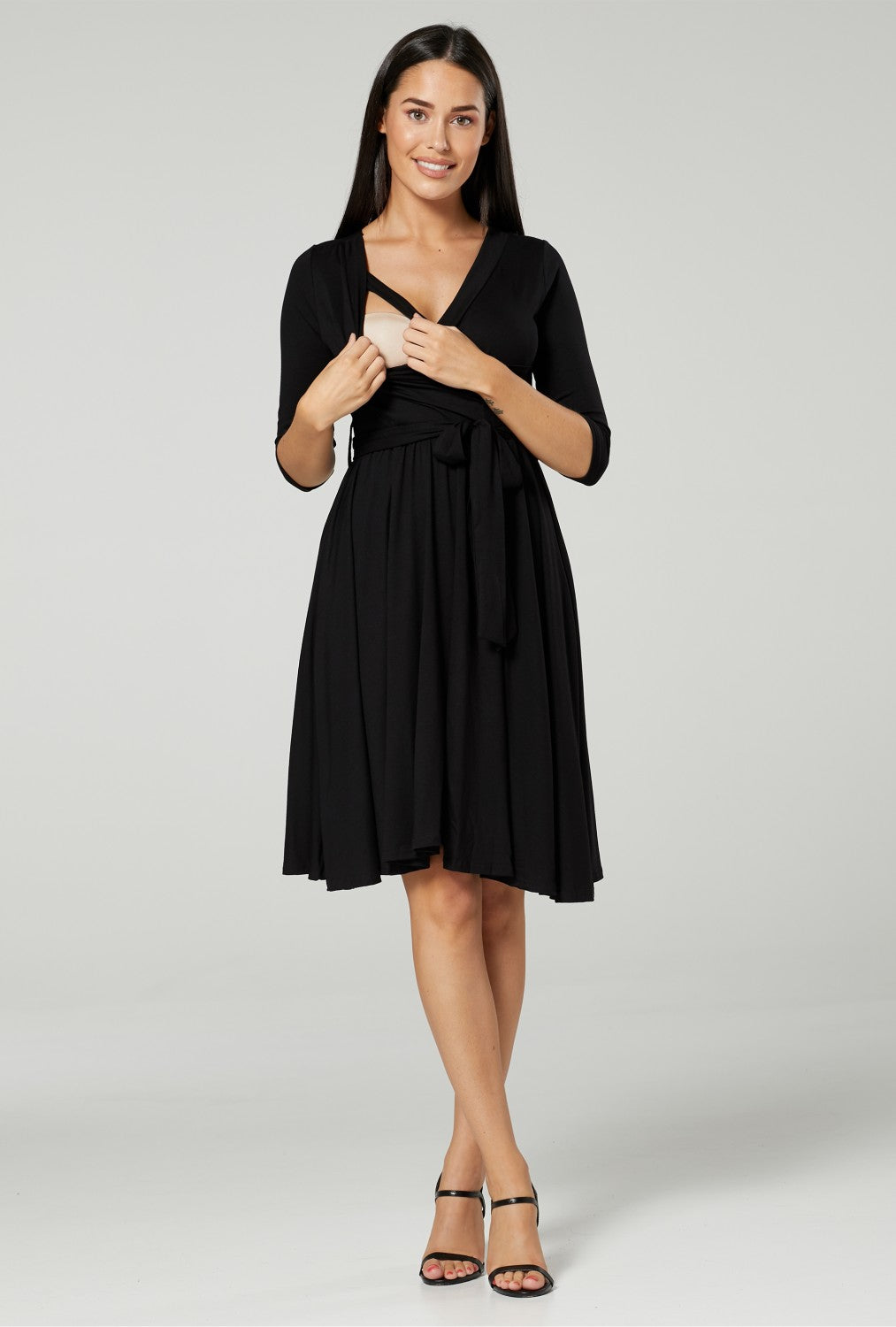 Maternity Nursing Empire Waist Dress