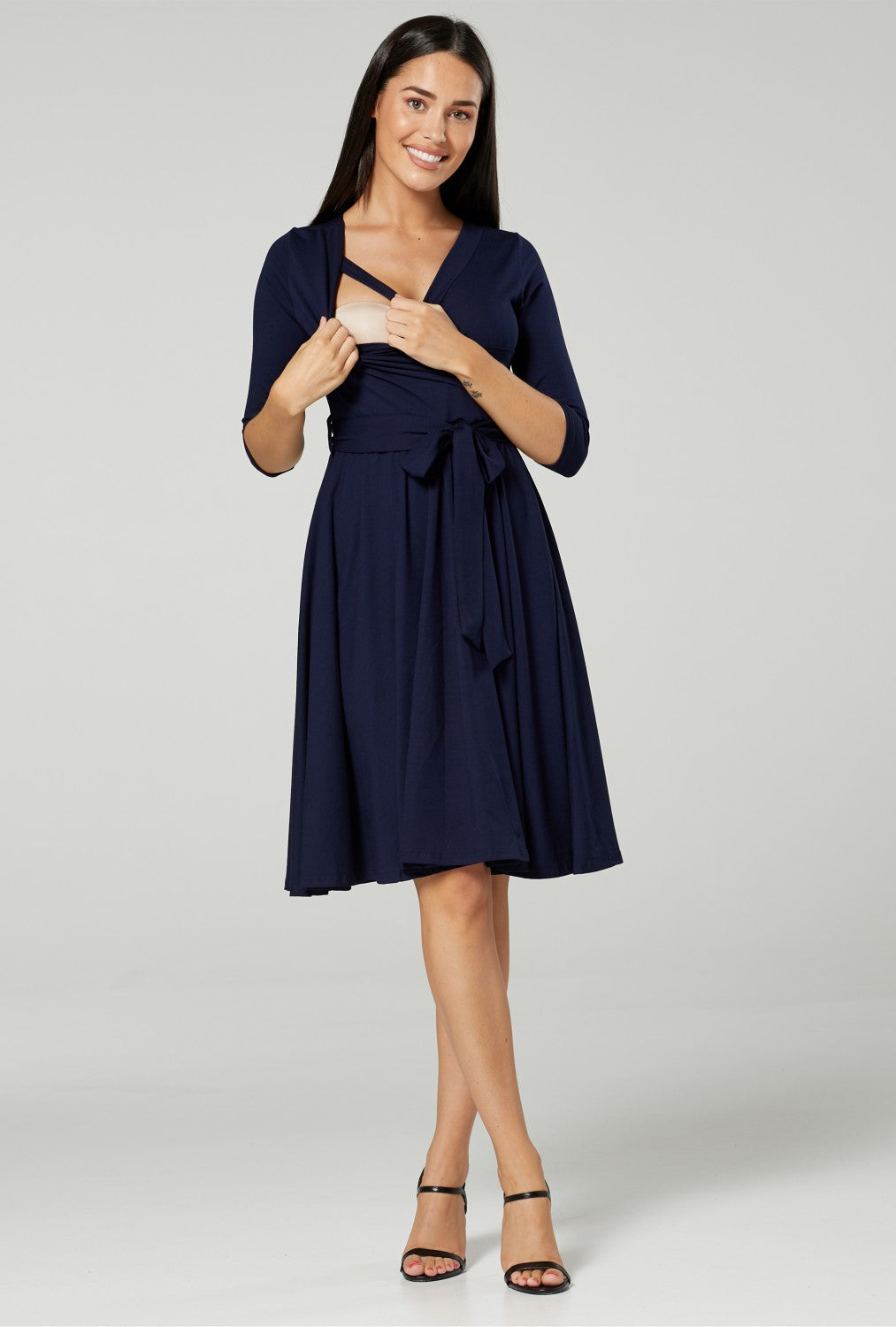 Maternity Nursing Empire Waist Dress