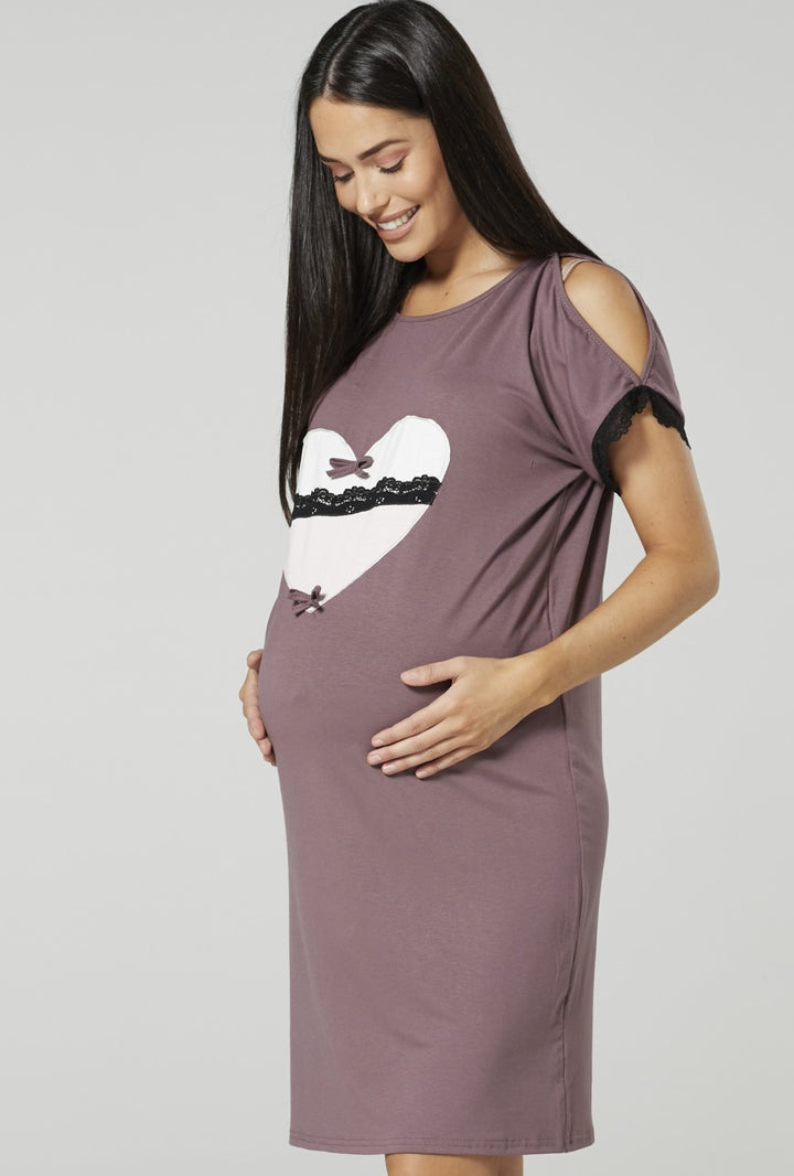 Maternity Nursing Nightshirt