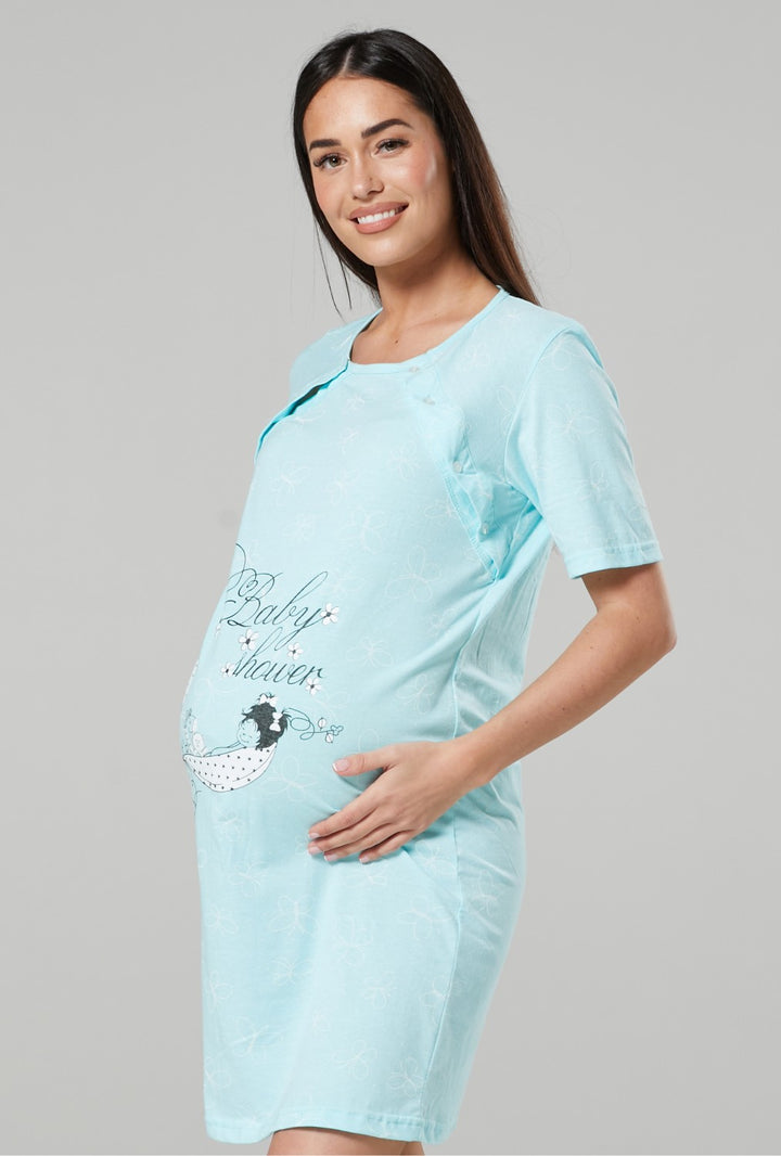 Breastfeeding Maternity Nightdress