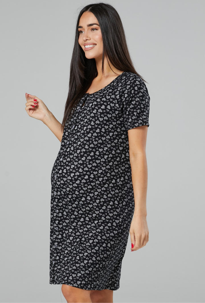 Maternity Breastfeeding Nightdress for Labour