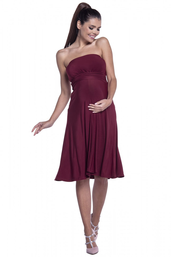 Maternity Bandeau Boob Tube Dress