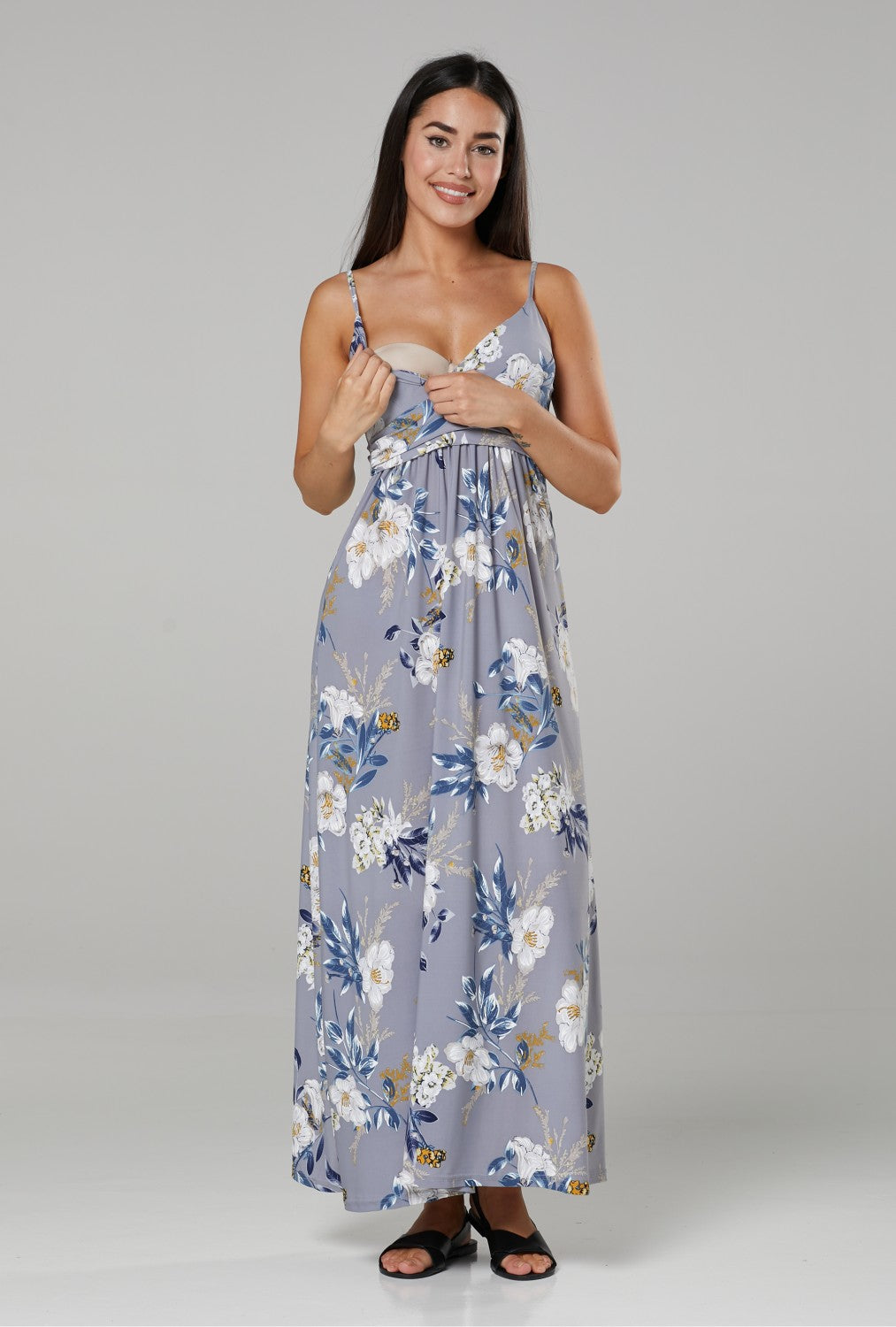 Sundress with Floral Print