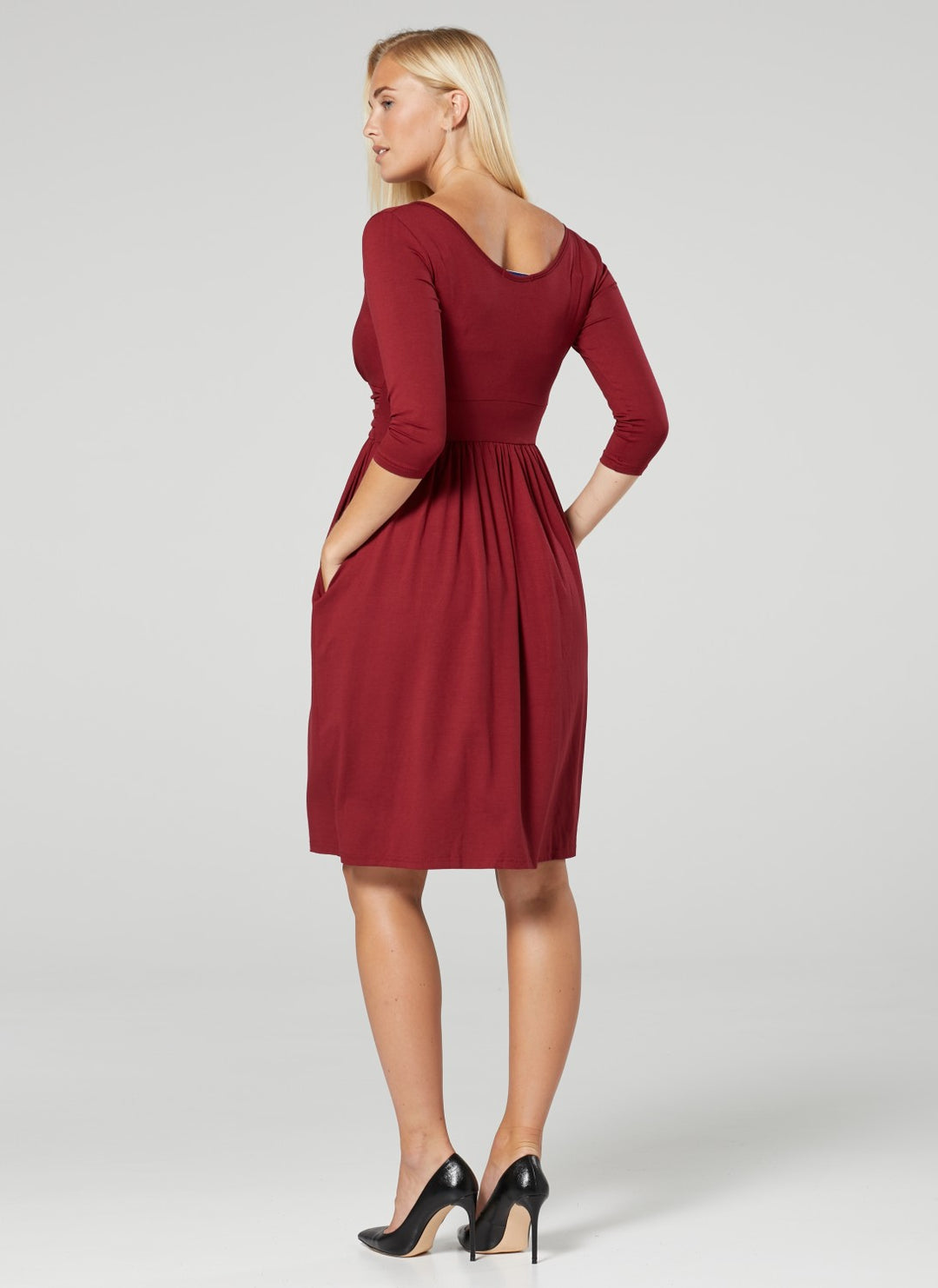 Maternity Nursing Empire Waist Dress