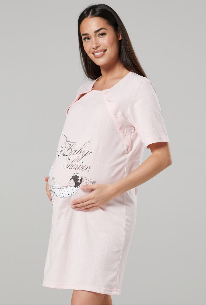 Breastfeeding Maternity Nightdress