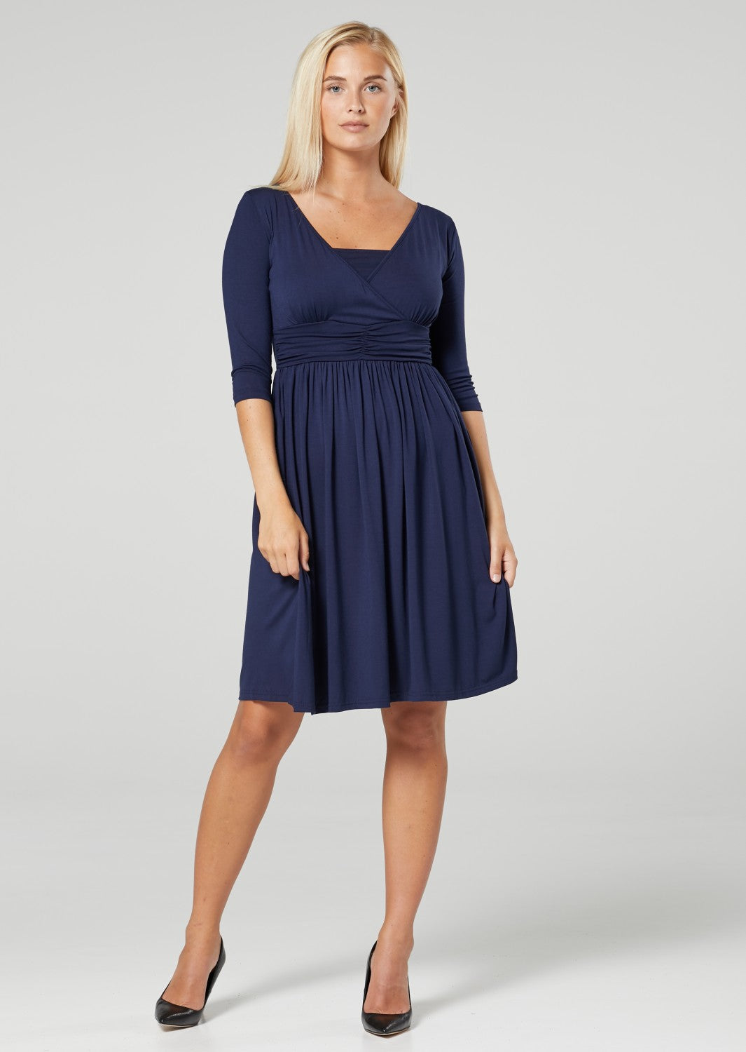 Maternity Nursing Empire Waist Dress