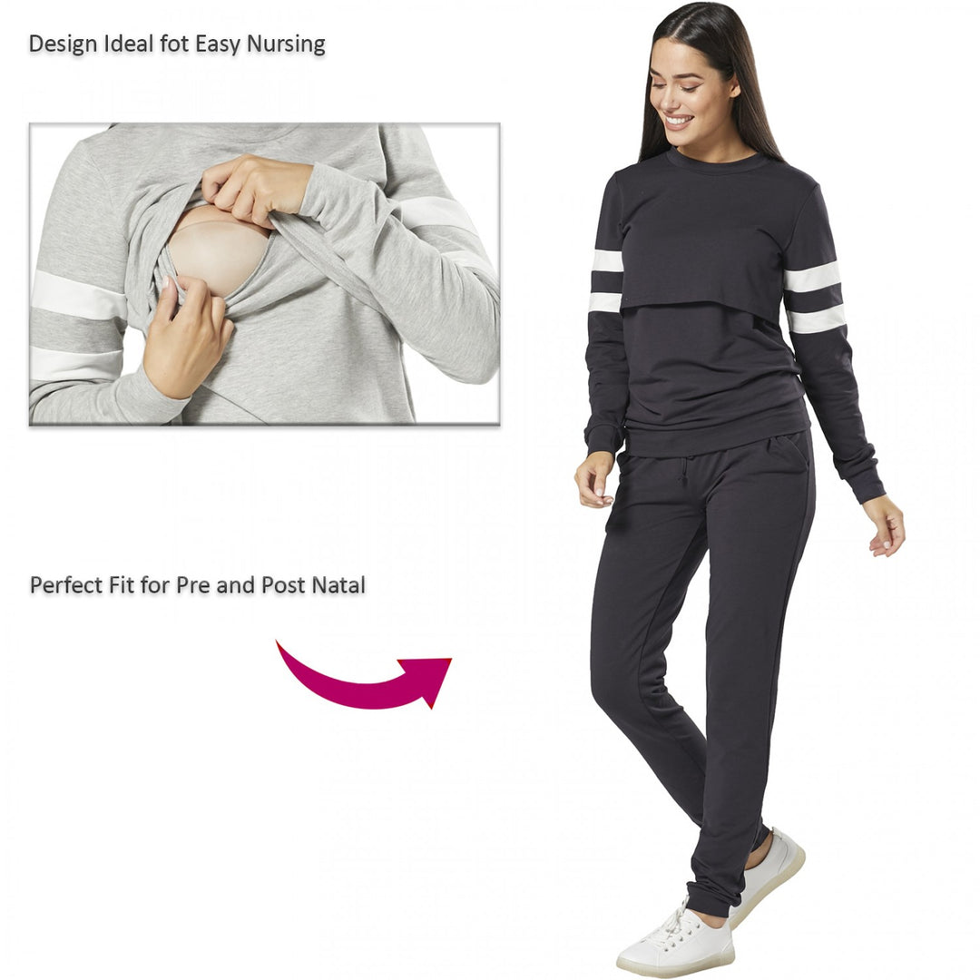 Maternity Nursing Lounge-wear Set