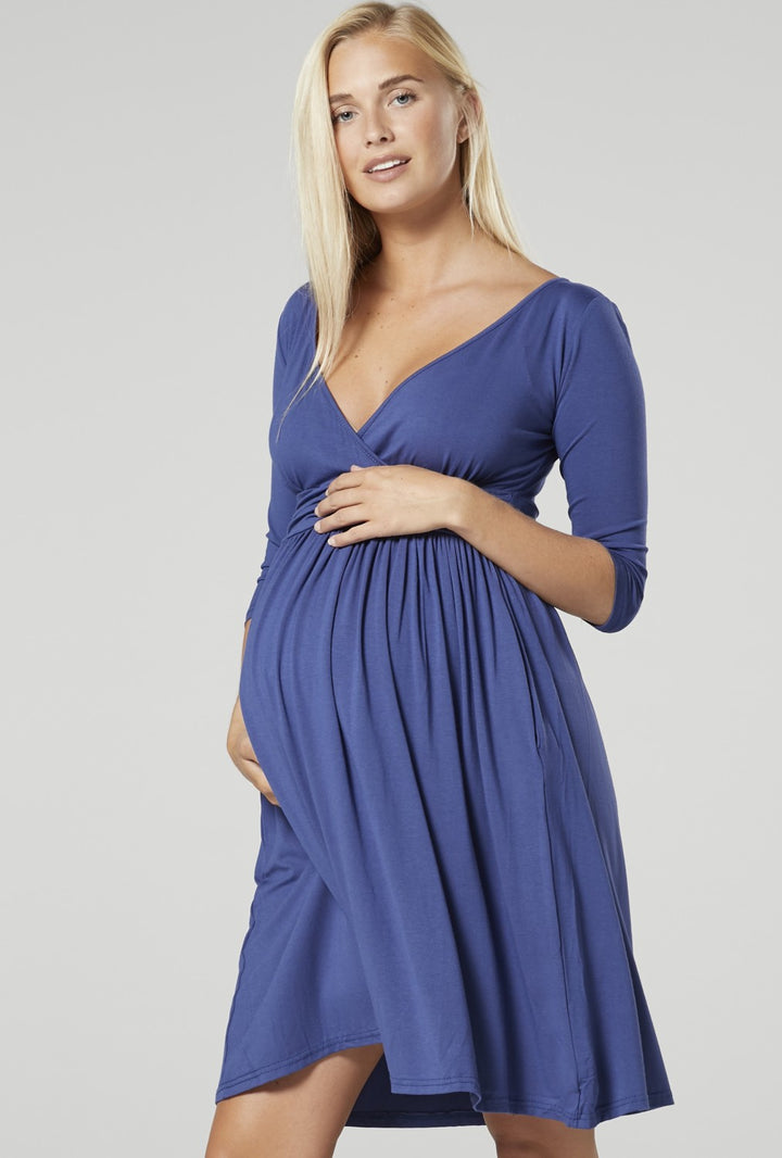 Maternity Nursing Empire Waist Dress