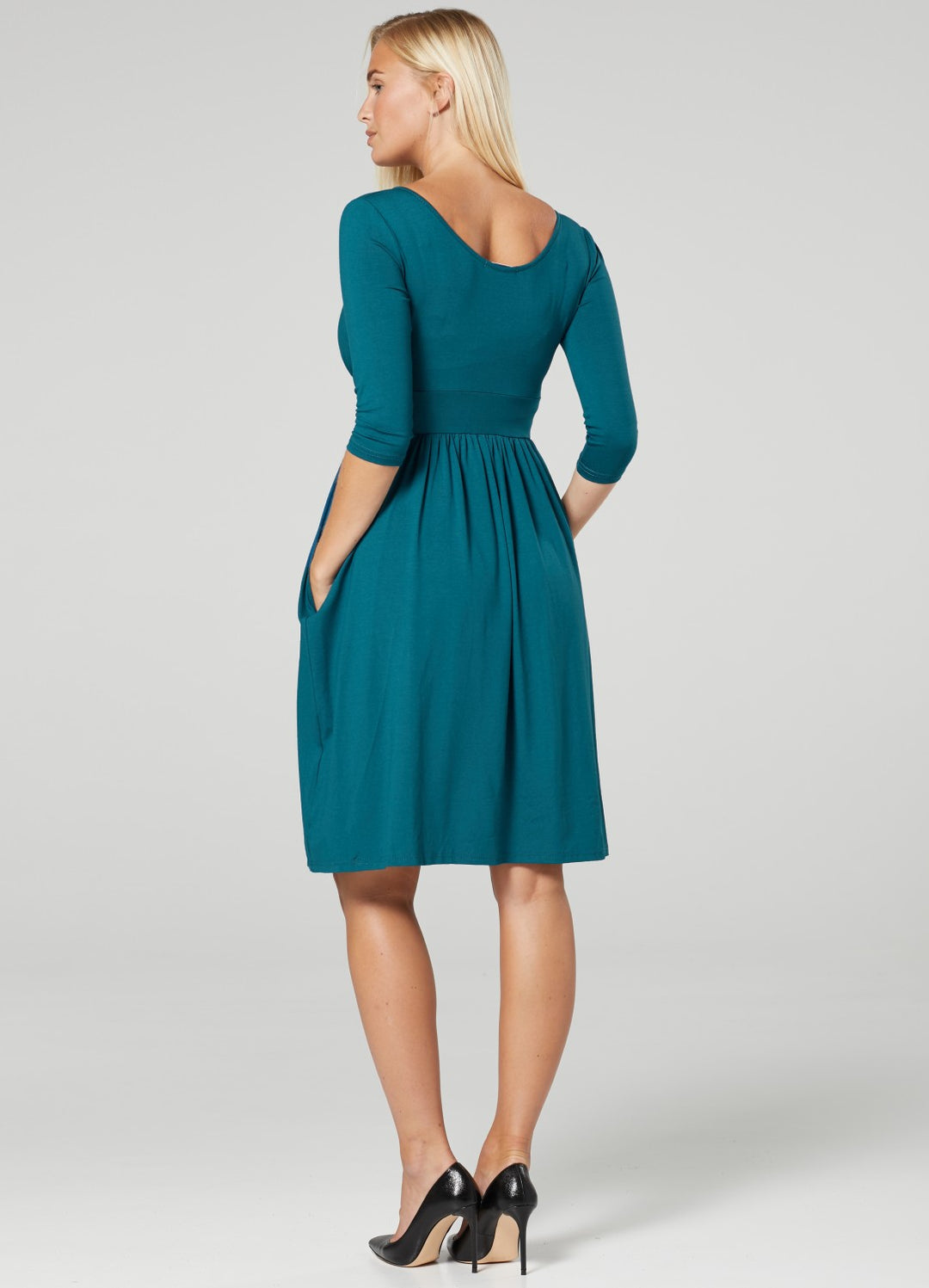 Maternity Nursing Empire Waist Dress