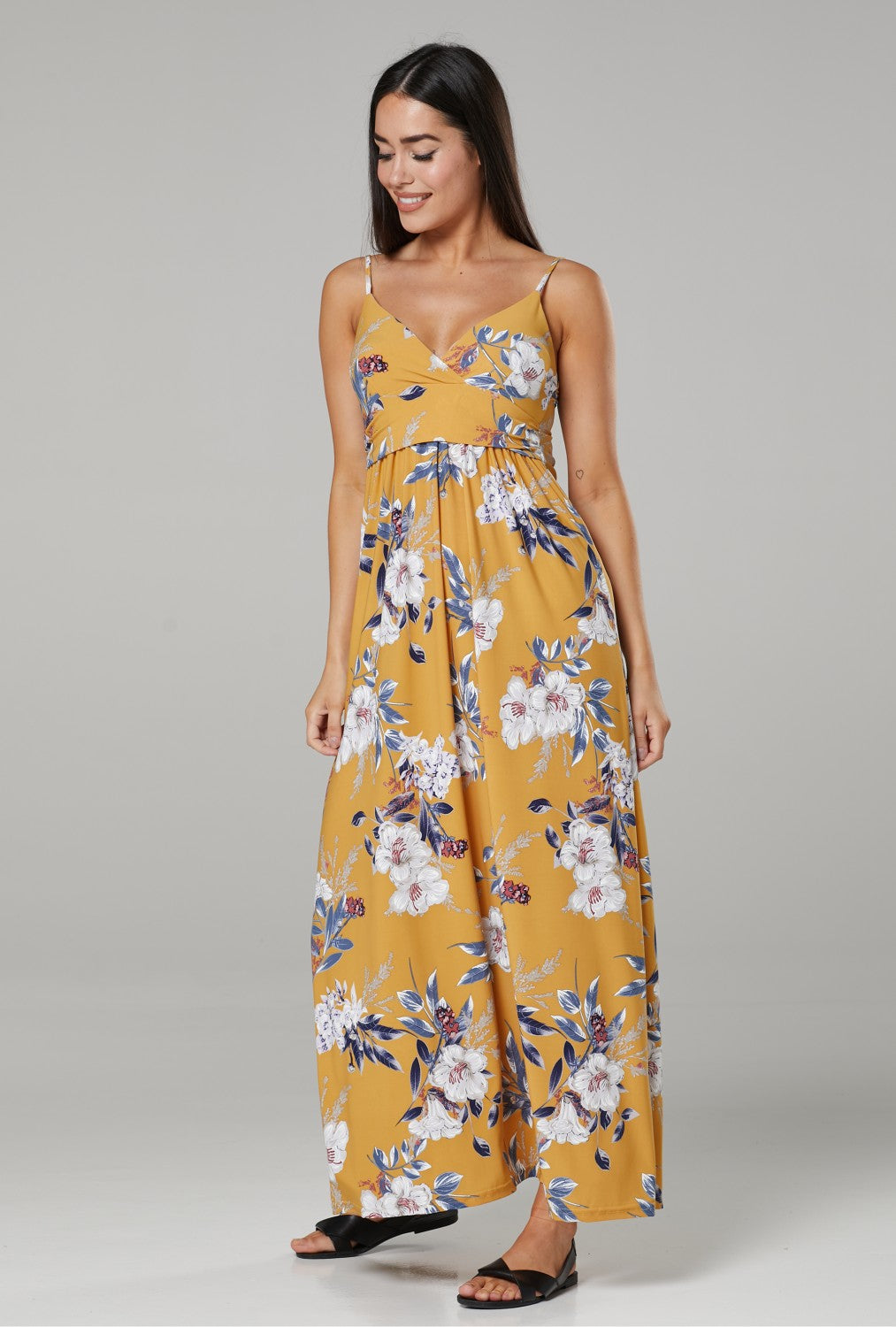 Sundress with Floral Print