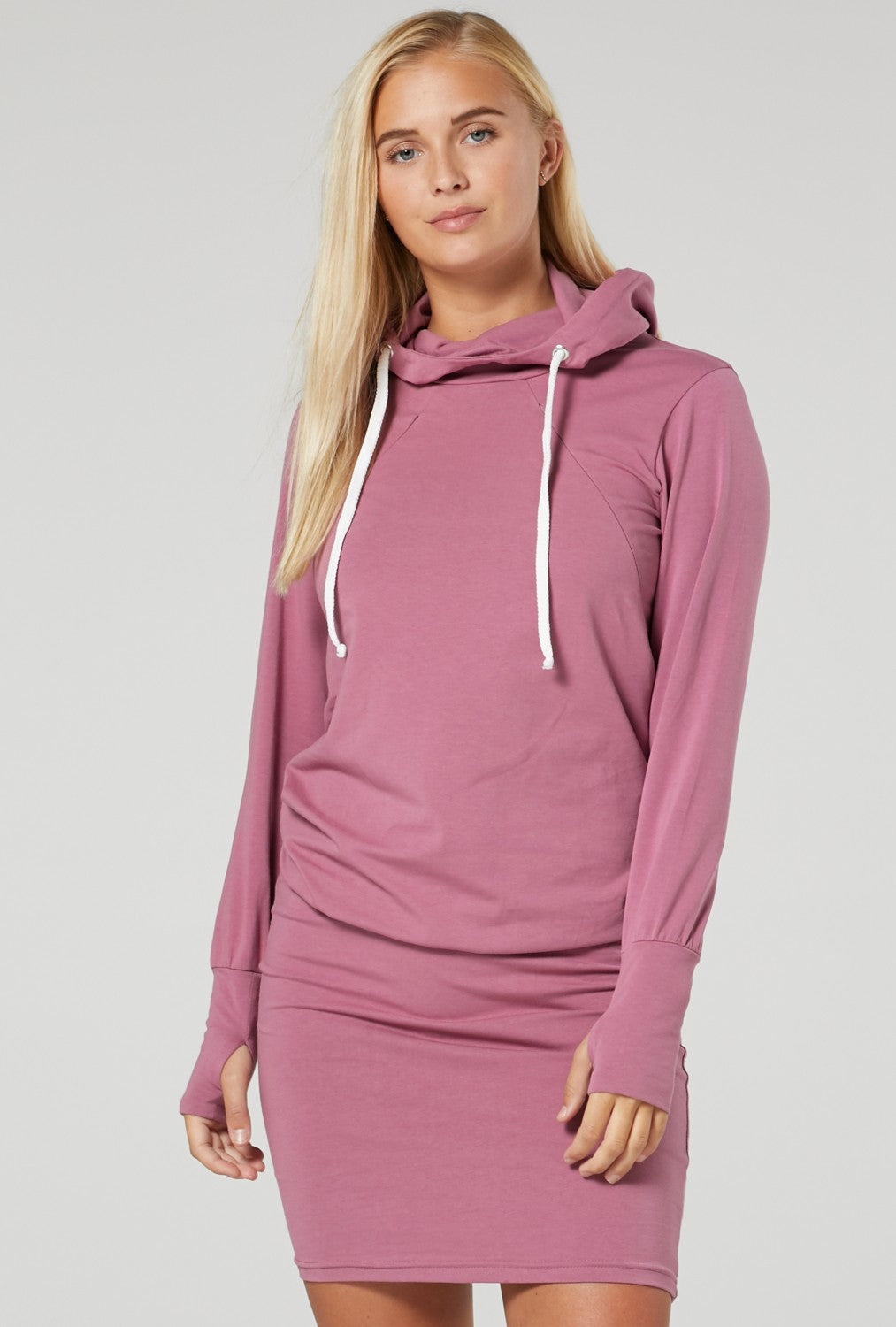 Maternity Nursing Hooded Dress