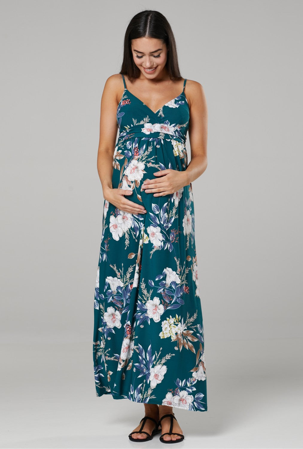 Sundress with Floral Print