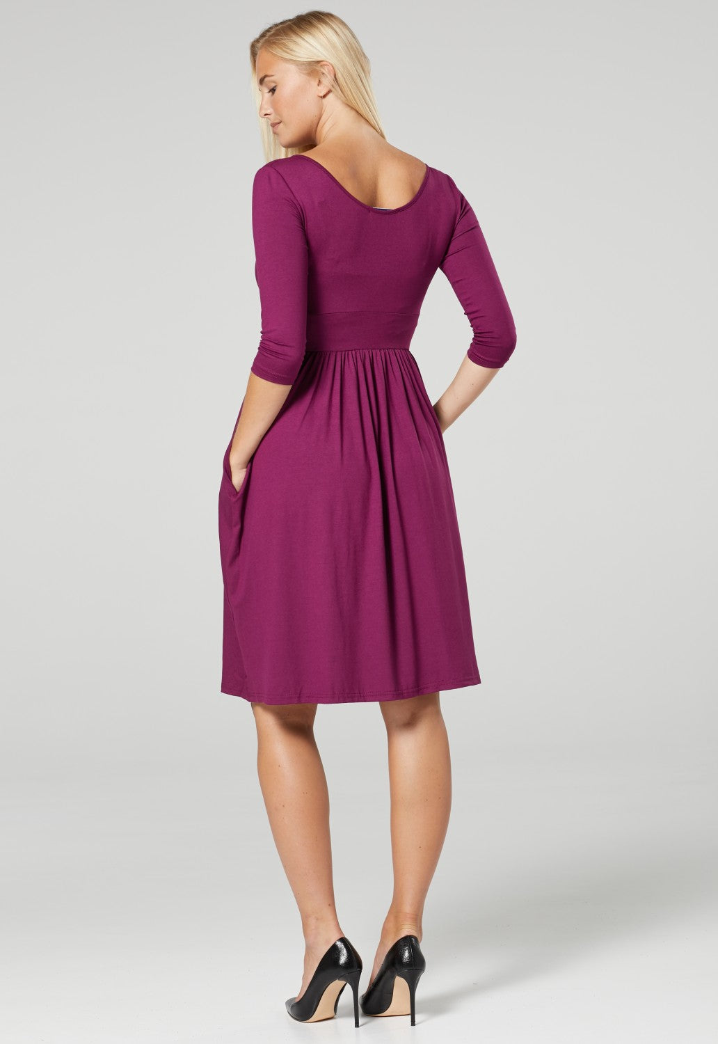 Maternity Nursing Empire Waist Dress