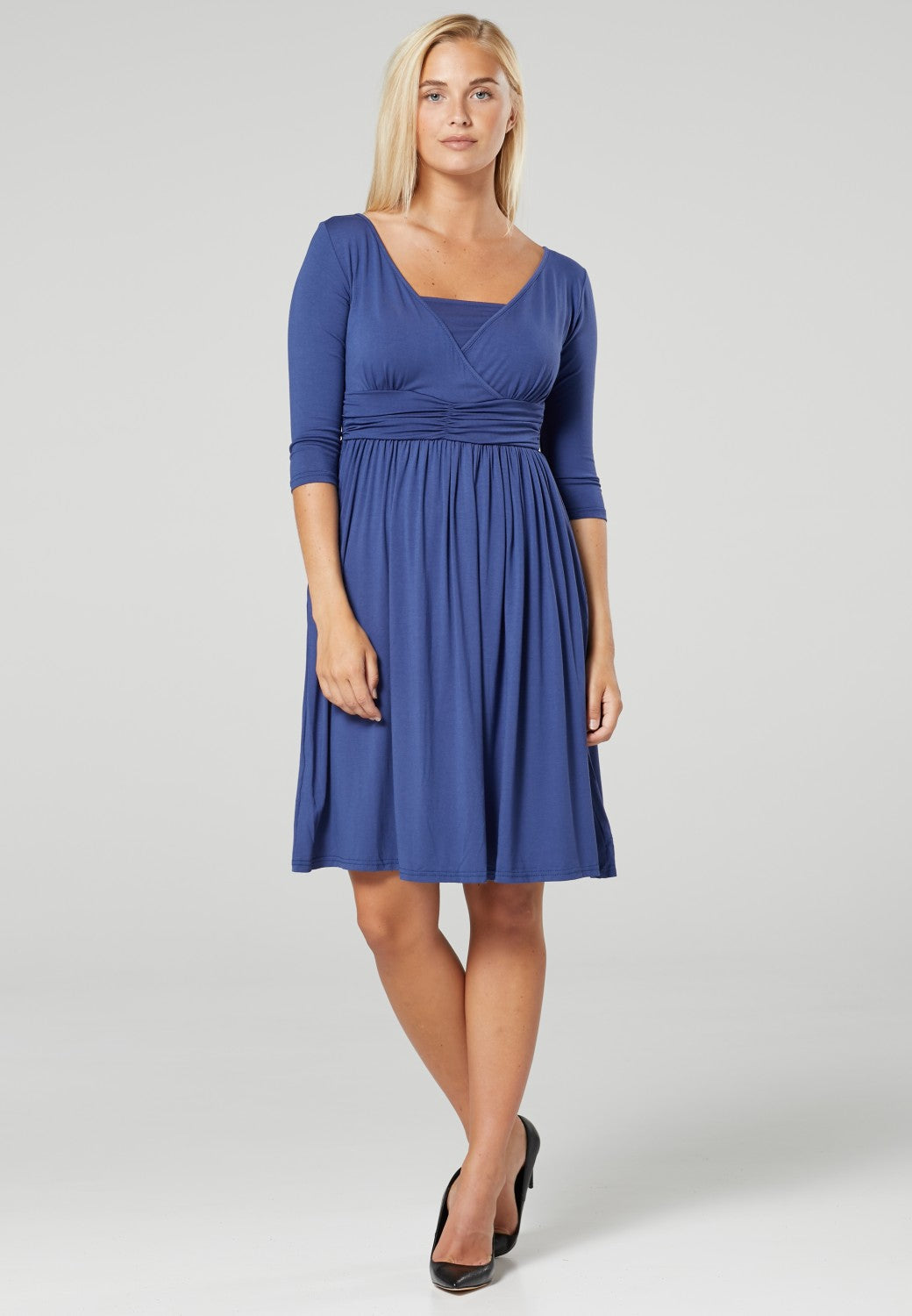 Maternity Nursing Empire Waist Dress