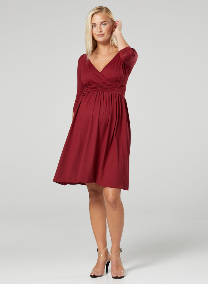 Maternity Nursing Empire Waist Dress