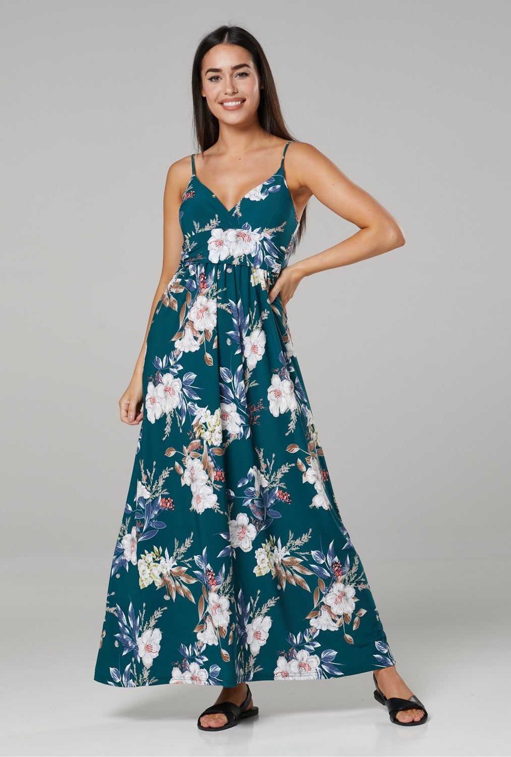 Sundress with Floral Print