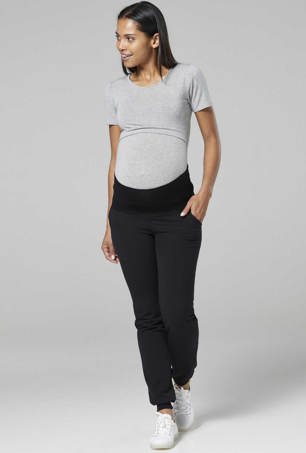 Maternity Overbump Pants Medium Length