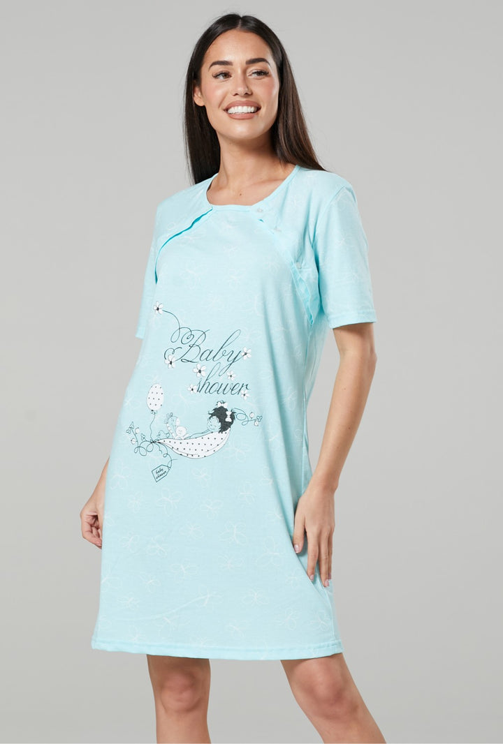 Breastfeeding Maternity Nightdress