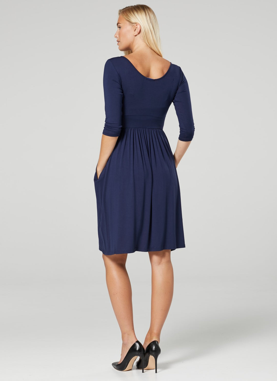 Maternity Nursing Empire Waist Dress