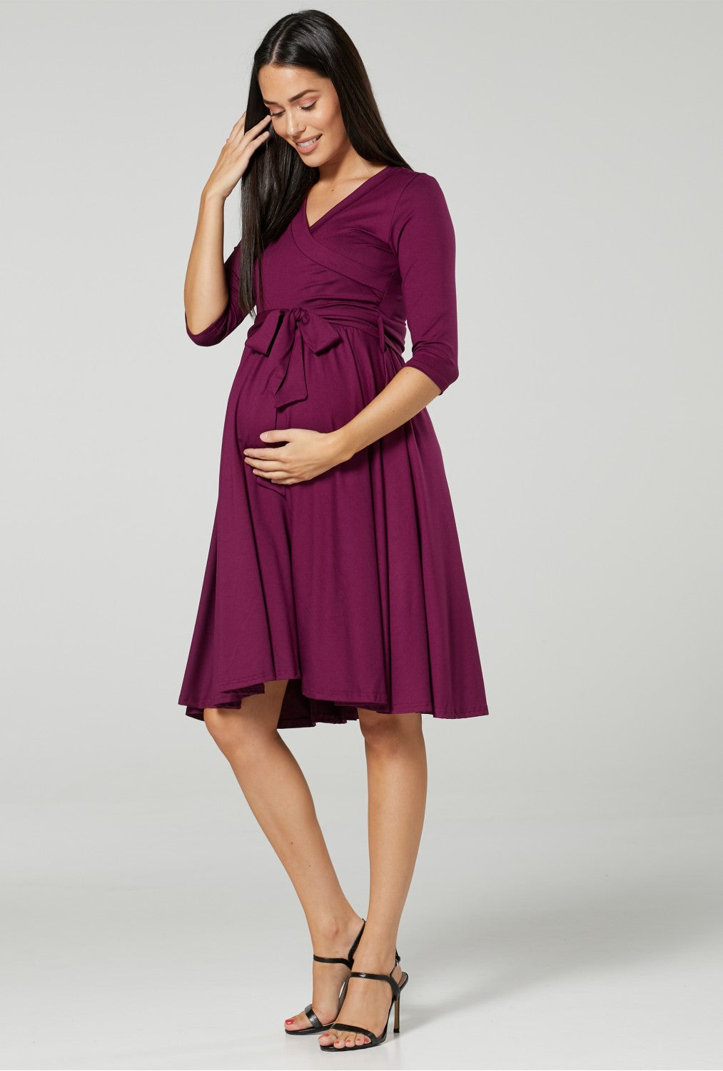 Maternity Nursing Empire Waist Dress