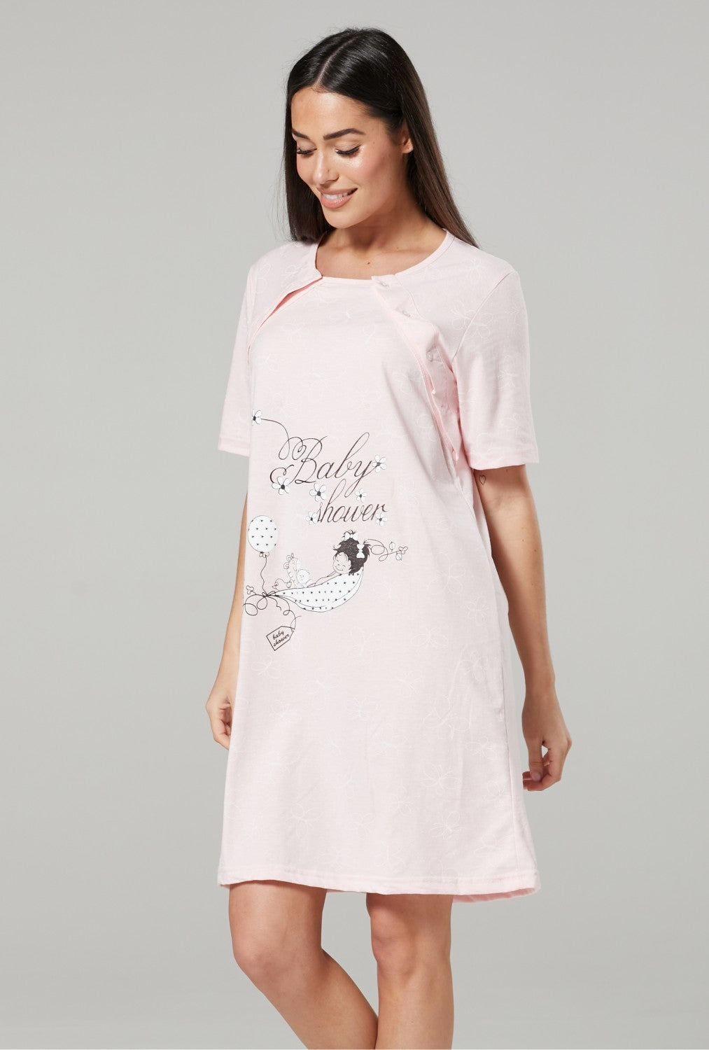 Breastfeeding Maternity Nightdress