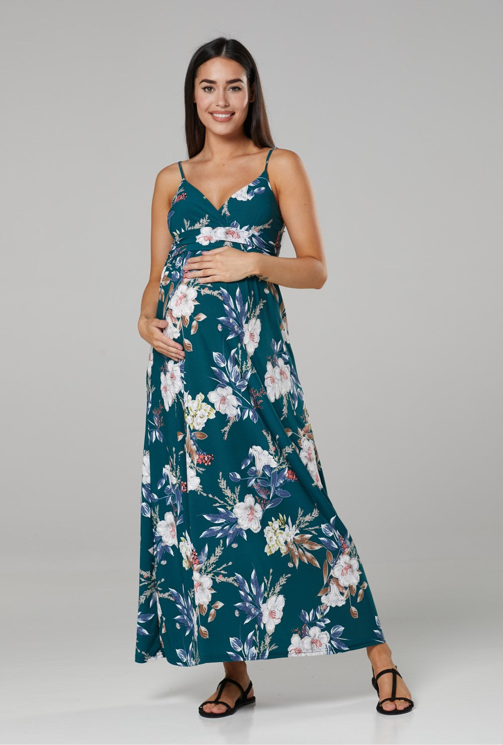 Sundress with Floral Print