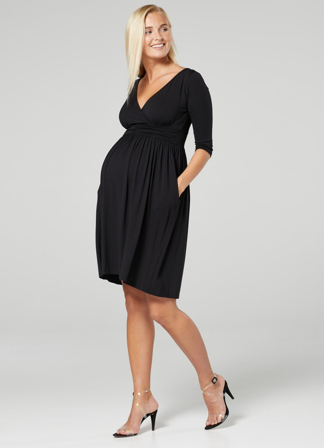 Maternity Nursing Empire Waist Dress