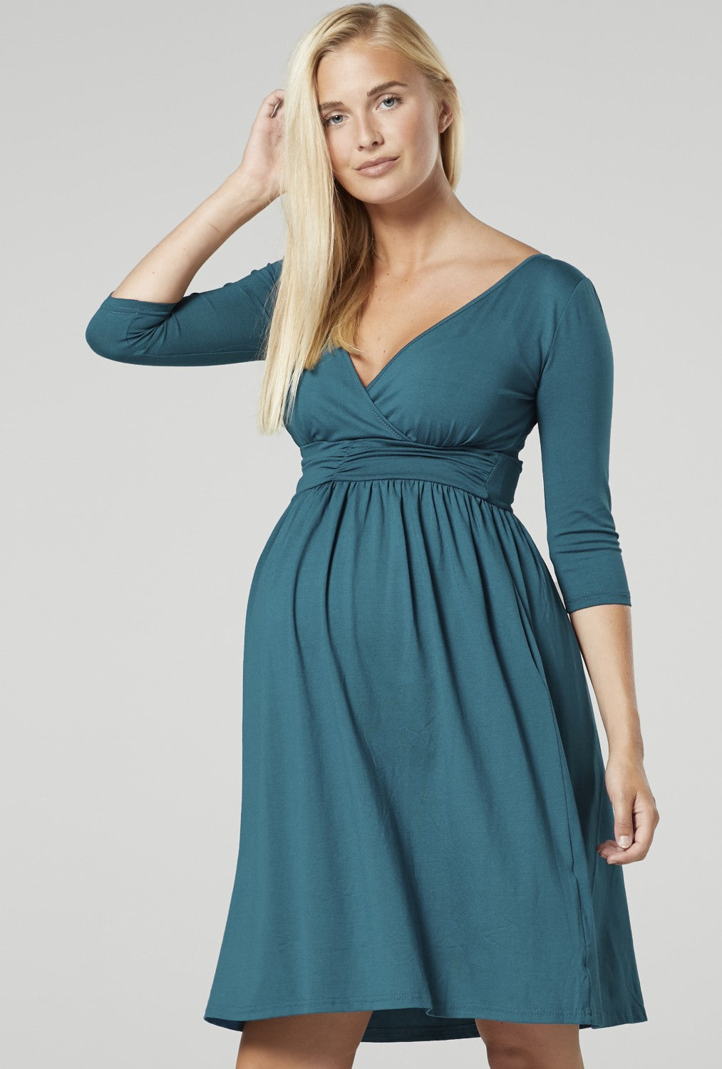 Maternity Nursing Empire Waist Dress