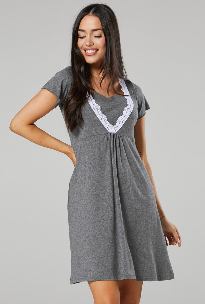 Maternity Labor Set with Nightdress and Nightgown