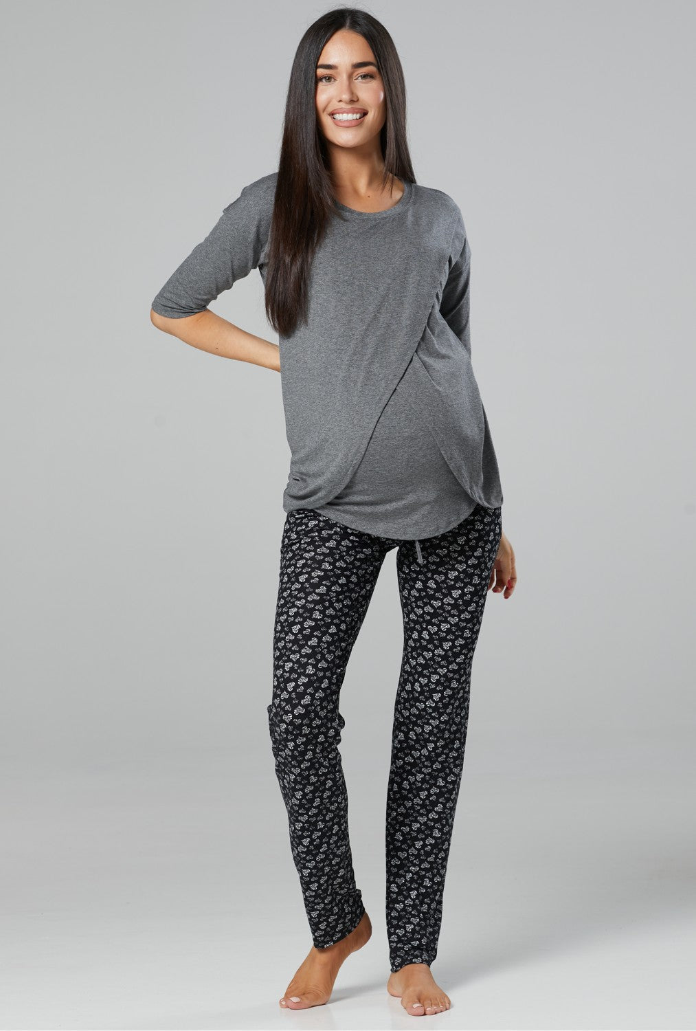 Maternity Nursing Pyjamas Loungewear Set