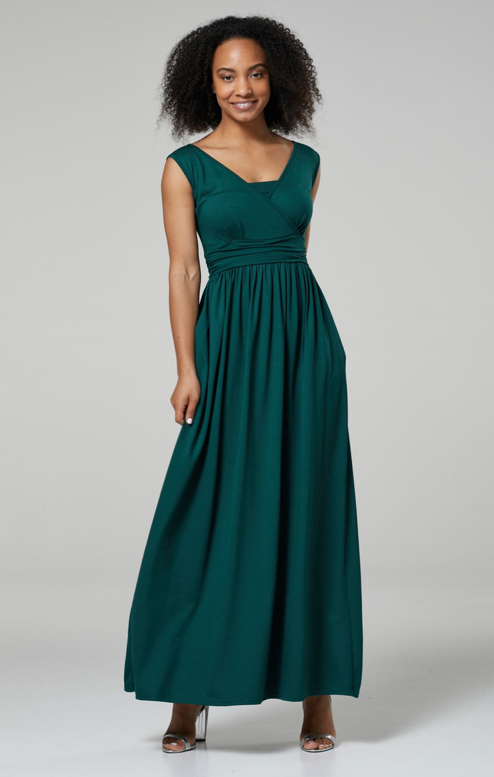 Maternity Nursing Maxi Dress