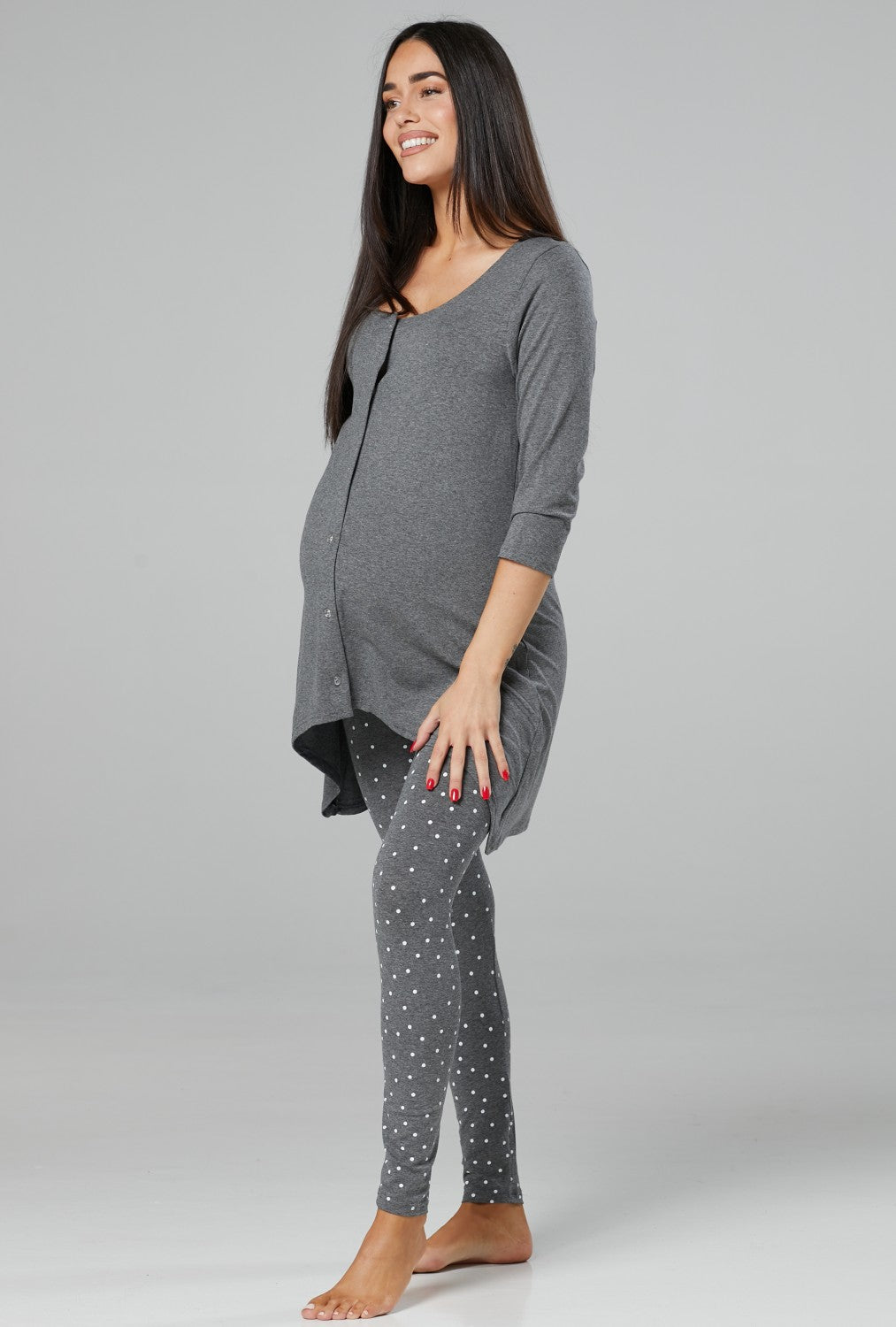 Maternity Nursing Loungewear PJ Set