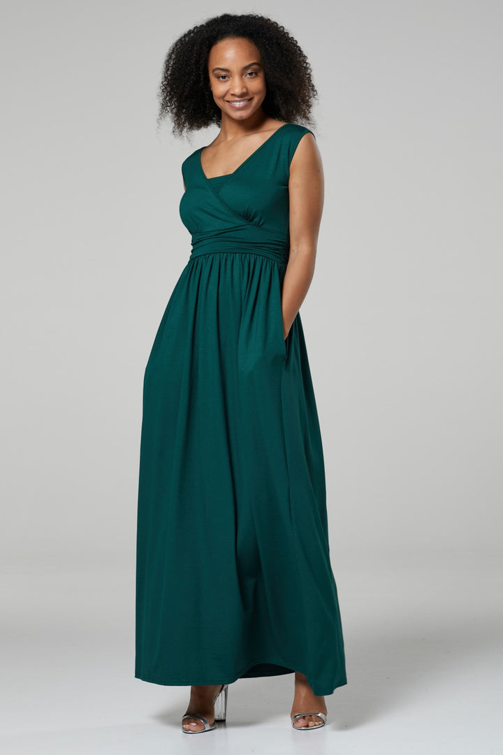 Maternity Nursing Maxi Dress