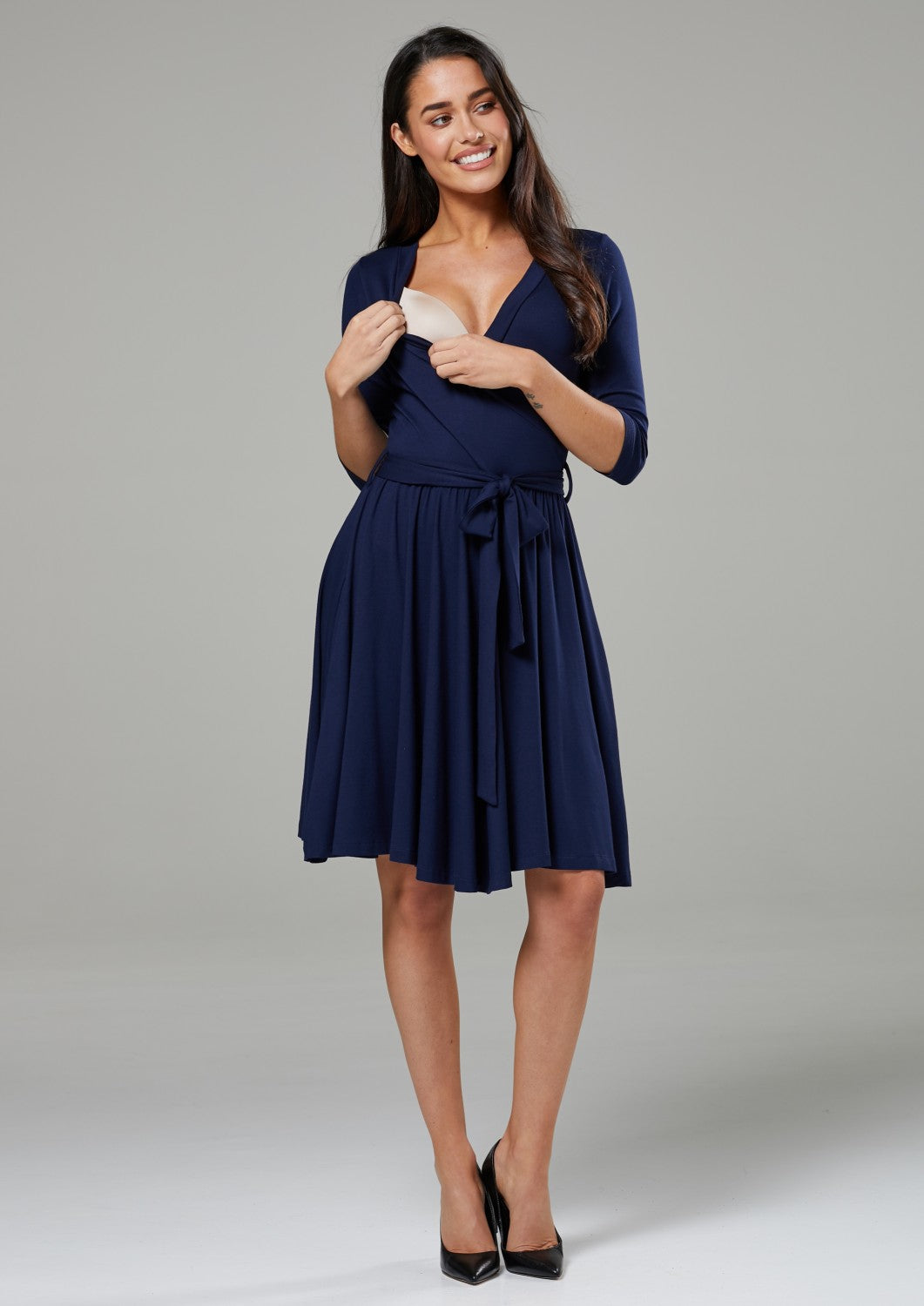 Maternity Half Sleeve Dress