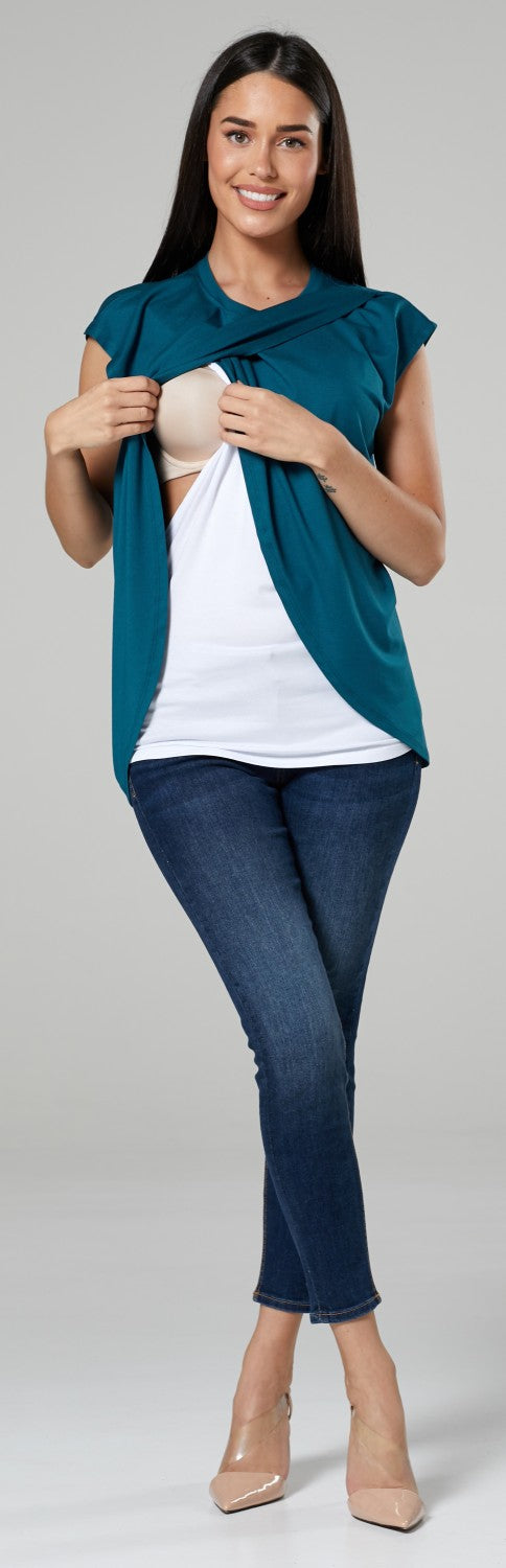 Maternity Nursing Layered Top