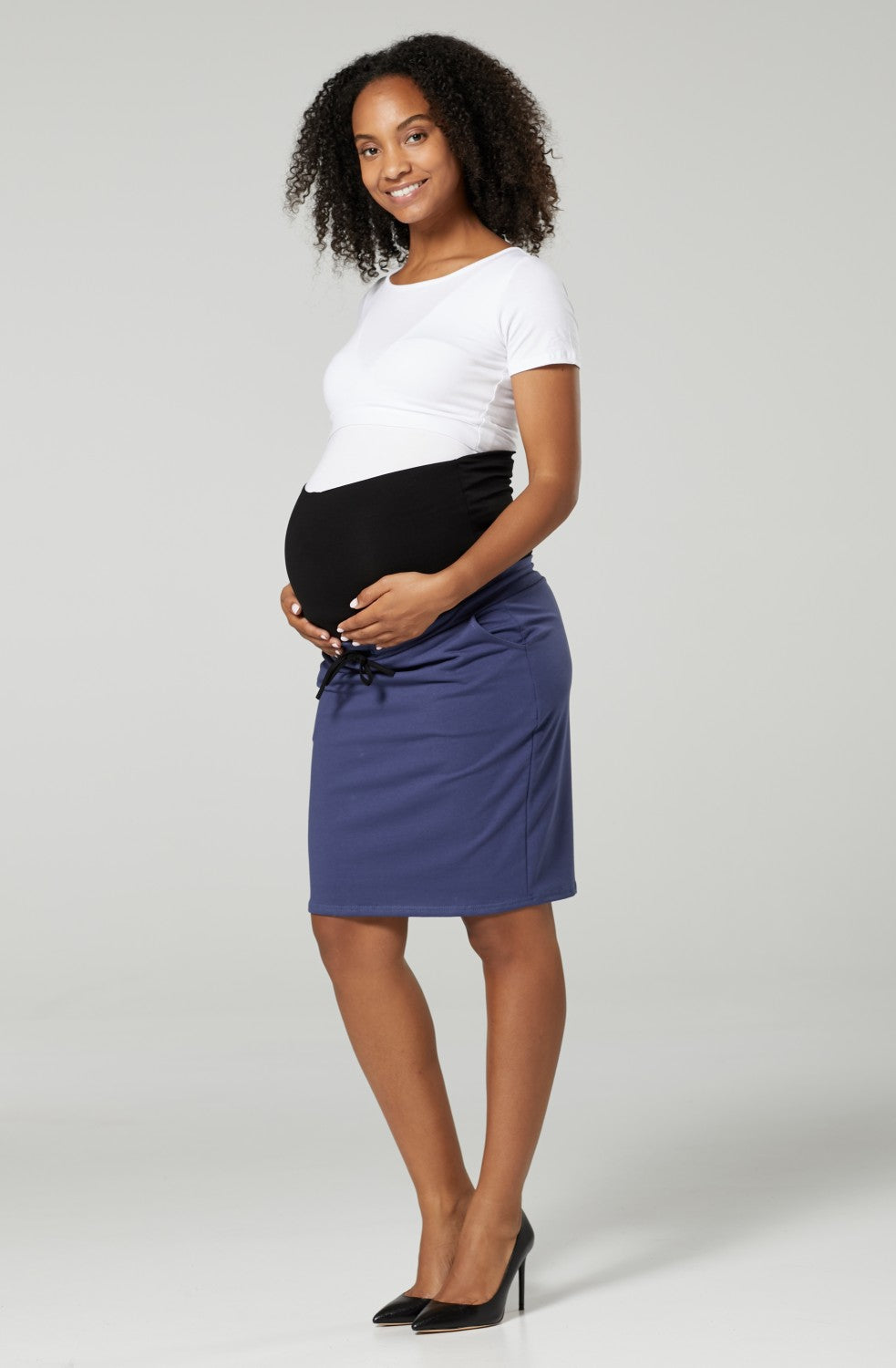 Women's Maternity Jersey Skirt